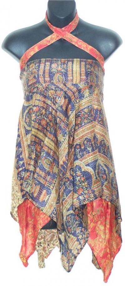 Multiwear Silk Wrap Skirt