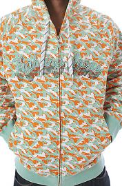 Artful The Shark Revenge Zip Up In Tangerine (Artful The Shark Revenge Zip Up In Tangerine)