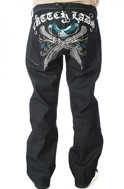 The Raw Rock Bottom Crystal Jean
