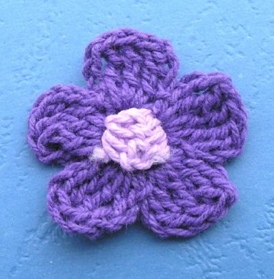 Crocheted Flower (Крючком цветок)