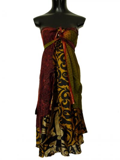 Multi Wear Sari Skirt (Multi Wear Sari Skirt)