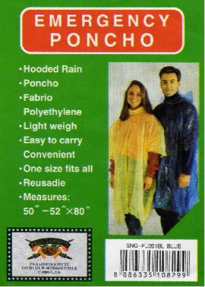 Disposable Raincoat (Einweg-Regenmantel)