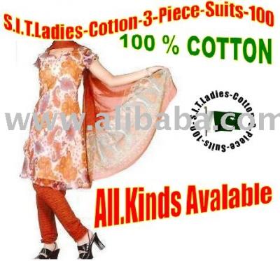 Ladies Cotton Suits, (Ladies Cotton Suits,)