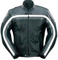 Motorbike Leather Jacket (Мотоциклы Leather J ket)