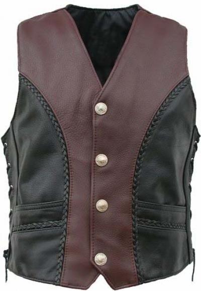 Leather Vest (Veste en cuir)