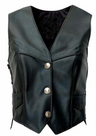 Leather Vest (Veste en cuir)