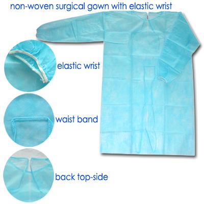 Non Woven Surgical Gown (Non Woven OP-Mantel)