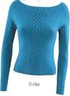 Ladies Long Sleeve Pullover With Front Cable (Ladies Long Sleeve Pullover With Front Cable)