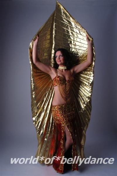 Belly Dance Costume Wings Of Isis! (Belly Dance Costume ailes d`Isis!)