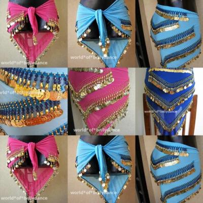 Professional Belly Dance Triangle Hip Scarf, Wrap (Professional Belly Dance Triangle Hip Scarf, Wrap)