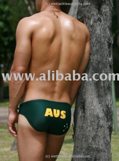 Personalised Mens Swim Briefs / Trunks (Personalisierte Mens Swim Slips / Trunks)