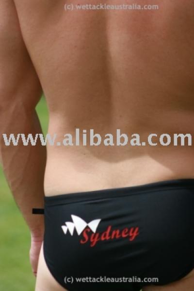 Personalised Mens Swim Briefs / Trunks (Personalisierte Mens Swim Slips / Trunks)