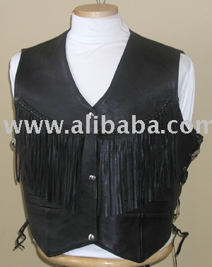 Ladies Leather Vest (Дамы кожа Vest)