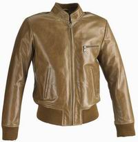 Mens Leather Jacket Leather Garment Mem Style (Мужские кожаные куртки кожа Mem Стиль одежды)