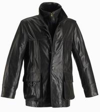 Mens Leather Jacket Leather Edwine Style (Herren-Lederjacke Leder Edwine Style)