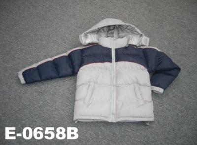 Boys 210t Poly Puffer Jacket Stock