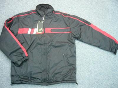 Mens Nylon / Fleece Reversible Padded Jacket Stock (Mens Nylon / Fleece Reversible Padded Jacket Stock)