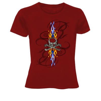 Womens Fitted Red Shirt