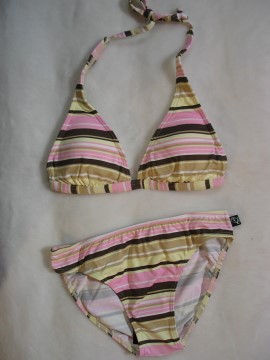 Bright Pink Stripes Bikini (Bright Pink Stripes Бикини)