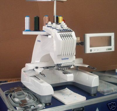 New PR 600 II Embroidery Machine Business In A Box