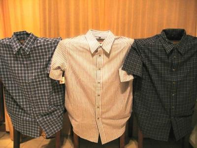 Men`s Summer Cotton Woven Shirts (Men `s d`été en coton chemises de tissu)