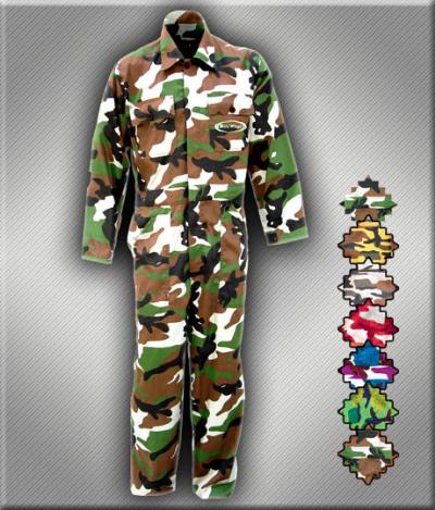Camouflage Coveralls (Camouflage Overalls)
