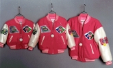 Girl`s 5-Patch Letterman Jacket