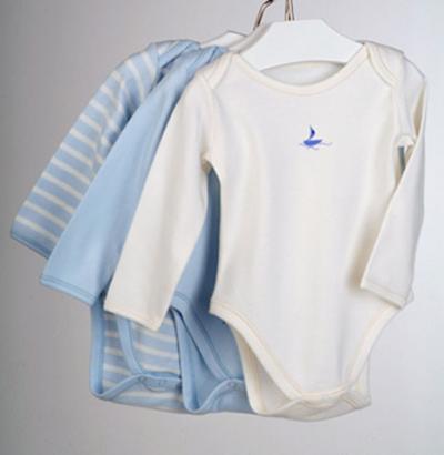 Babyminta 100% Organic Cotton Long-Sleeved Body Suits (Babyminta 100% органического хлопка с длинными рукавами Подходит кузова)