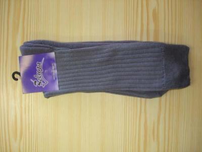 Beluga 100% Cotton Gridded Semiplush Socks