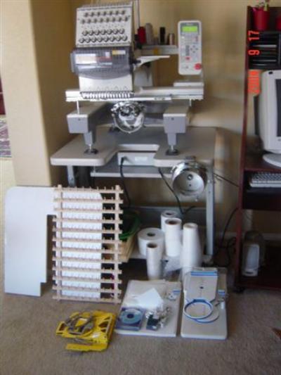 ESP 9000 Embroidery Machine (ESP 9000 Stickmaschine)