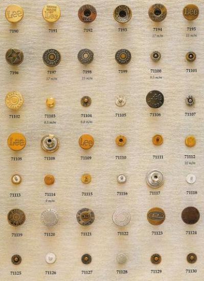 Jeans Buttons (Джинсовые пуговицы)
