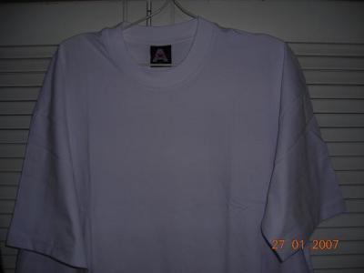 White Crew Neck (White ras du cou)