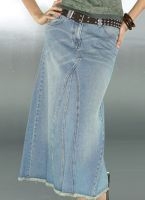 Ladies Skirt Denim (Damen Denim Skirt)