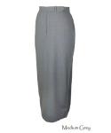 Womens Stretch Wool Long Skirt