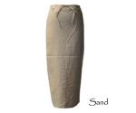 Womens Linen Draw String Linen Skirt