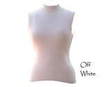 Womens Silk Mock Neck Sleeveless Top (Womens Silk Mock Neck Sleeveless Top)