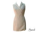 Womens Linen Wrap Princess Top (Womens Linen Wrap Princess Top)