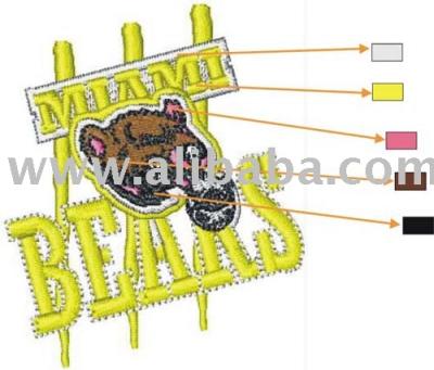 Embroidery And Digitizing And Screen Printing 38 (Вышивка и оцифровка и трафаретная печать 38)