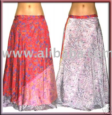 Silk Multi-Layer Magic Wrap Skirt (Шелковое многослойное Magic юбка)