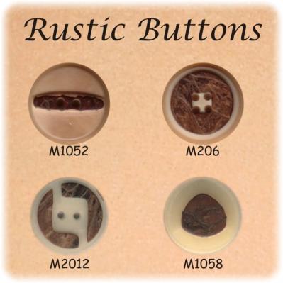 Rustic Corozo Buttons (Rustique Corozo Boutons)
