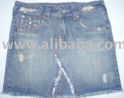 Denim Mini Skirts (Denim Mini Röcke)