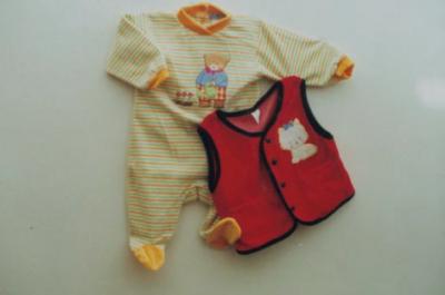 Stripe Baby Romper