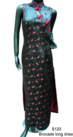 Brocade Long Dress (Парча длинное платье)