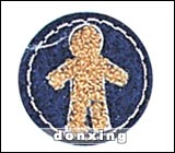 Towel Style Embroidery Badge (Полотенце Стиль Вышивка Знак)