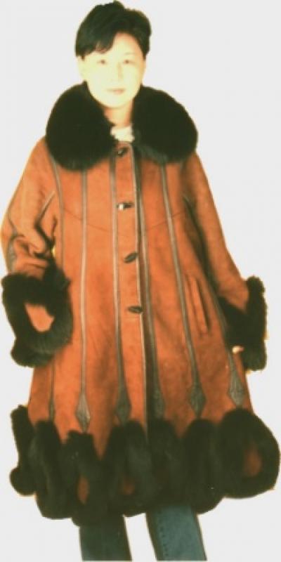 Leather Lady Coat (Кожа Леди Герб)