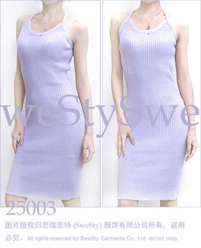 Knit One-piece Skirt 25003