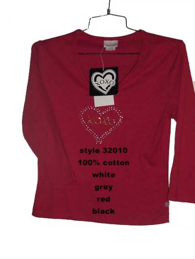 3/4 100 % Cotton Top (3 / 4 100% coton de première)