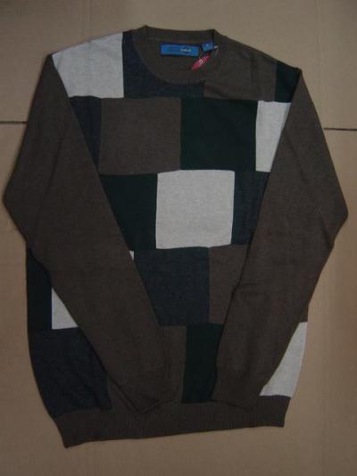 men`s 50%cotton50%modal knit sweater