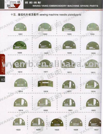 needle plate (needle plate)