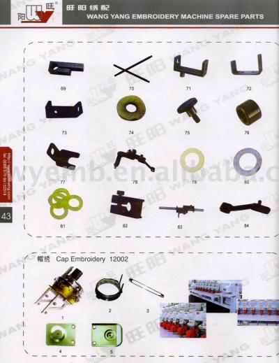 parts for special embroidery sewing machine (parts for special embroidery sewing machine)